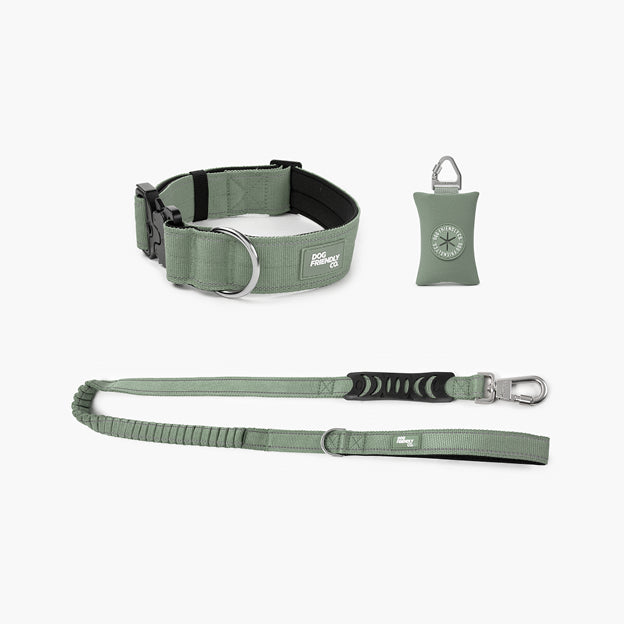 Collar Walk Set - Khaki