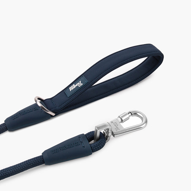 Rope Dog Leash - Navy Blue