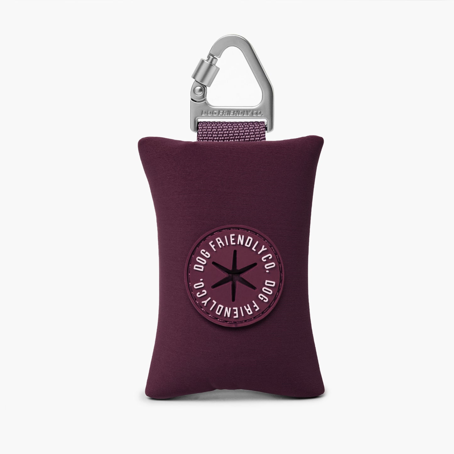 Dog Poop Bag Holder - Burgundy