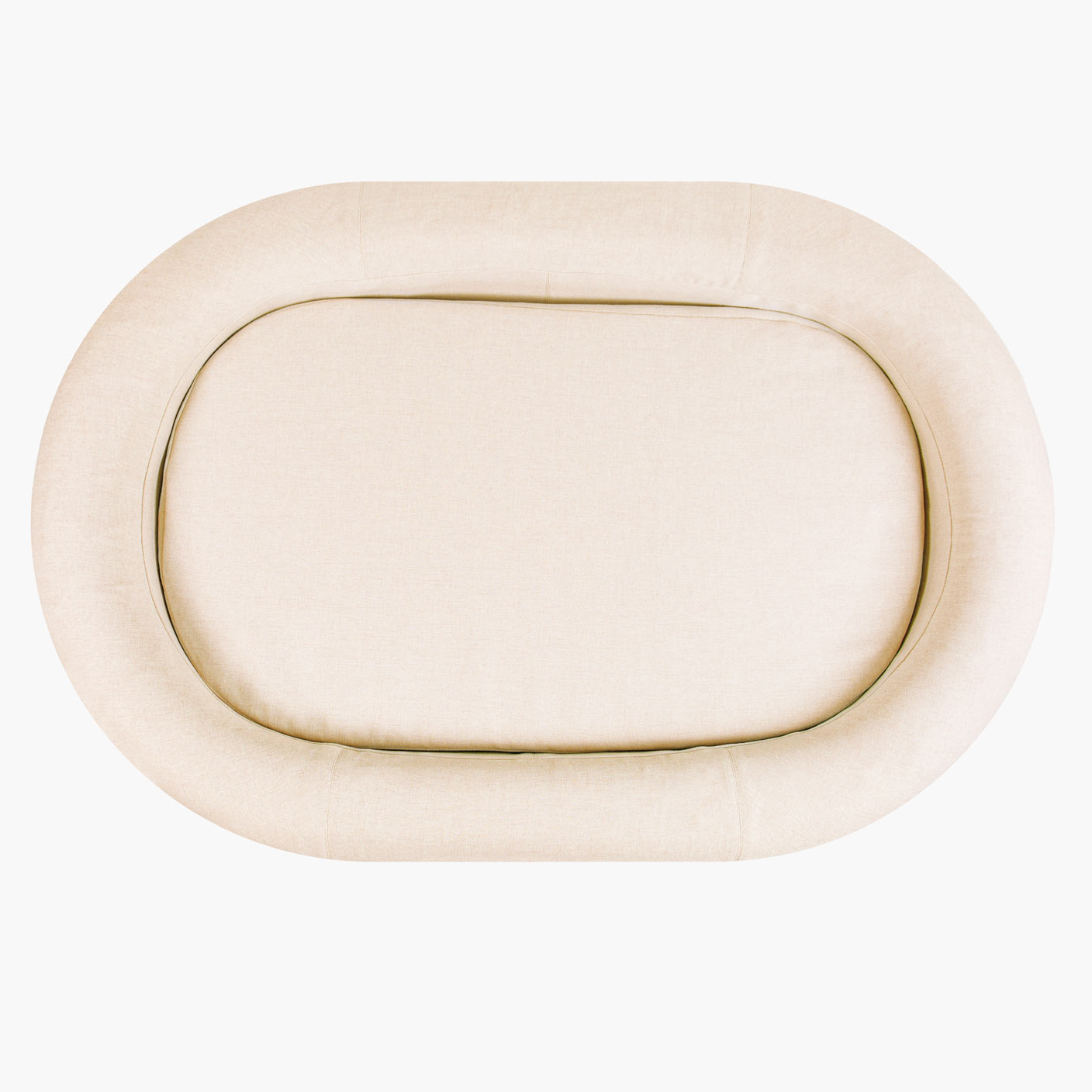 Chill Pill Memory Foam Dog Bed - Beige (Medium)