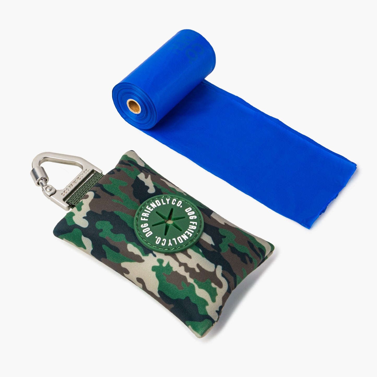 Collar Walk Set - Green Camo