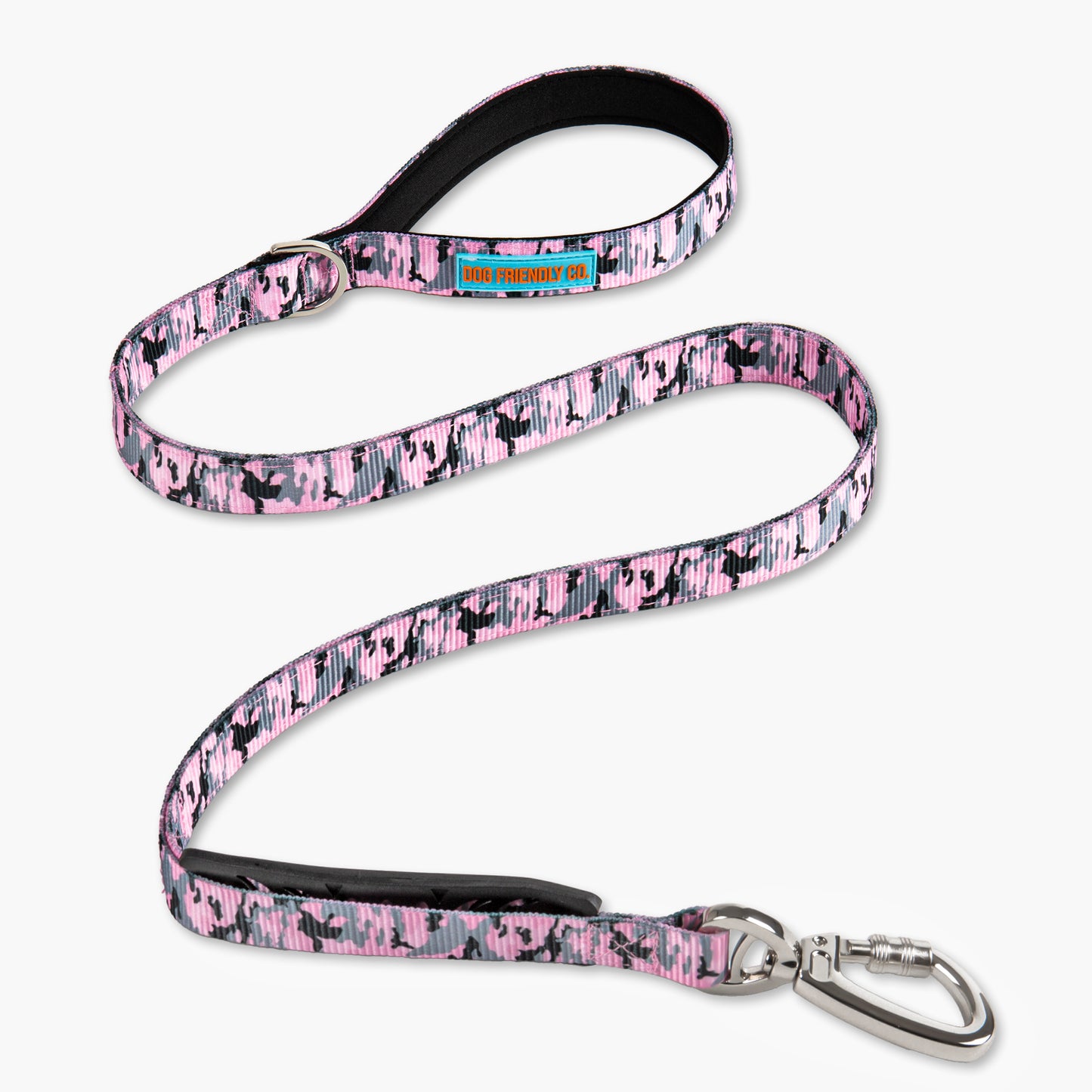 Collar Walk Set - Pink Camo