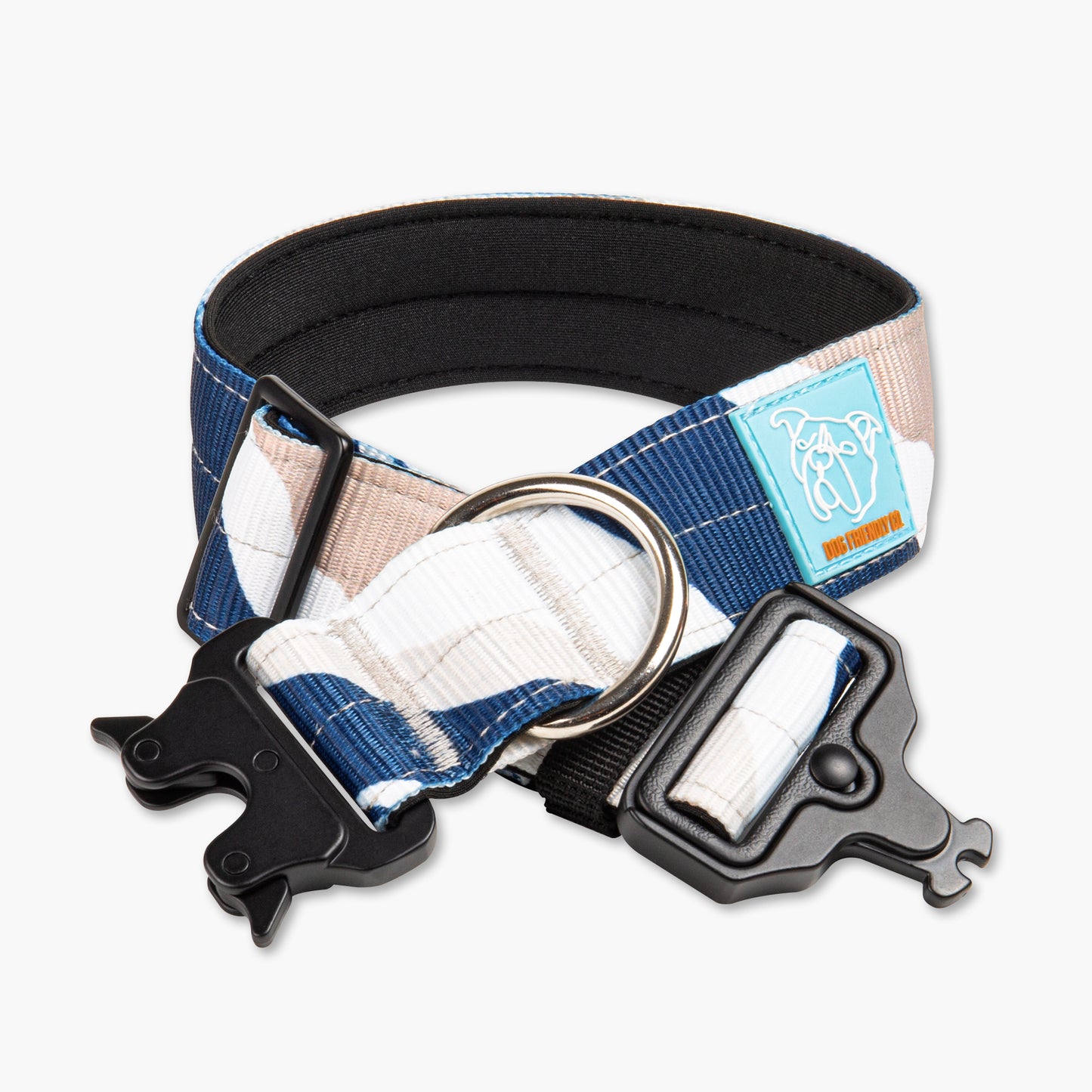 Tactical Dog Collar - Walk#001 Navy