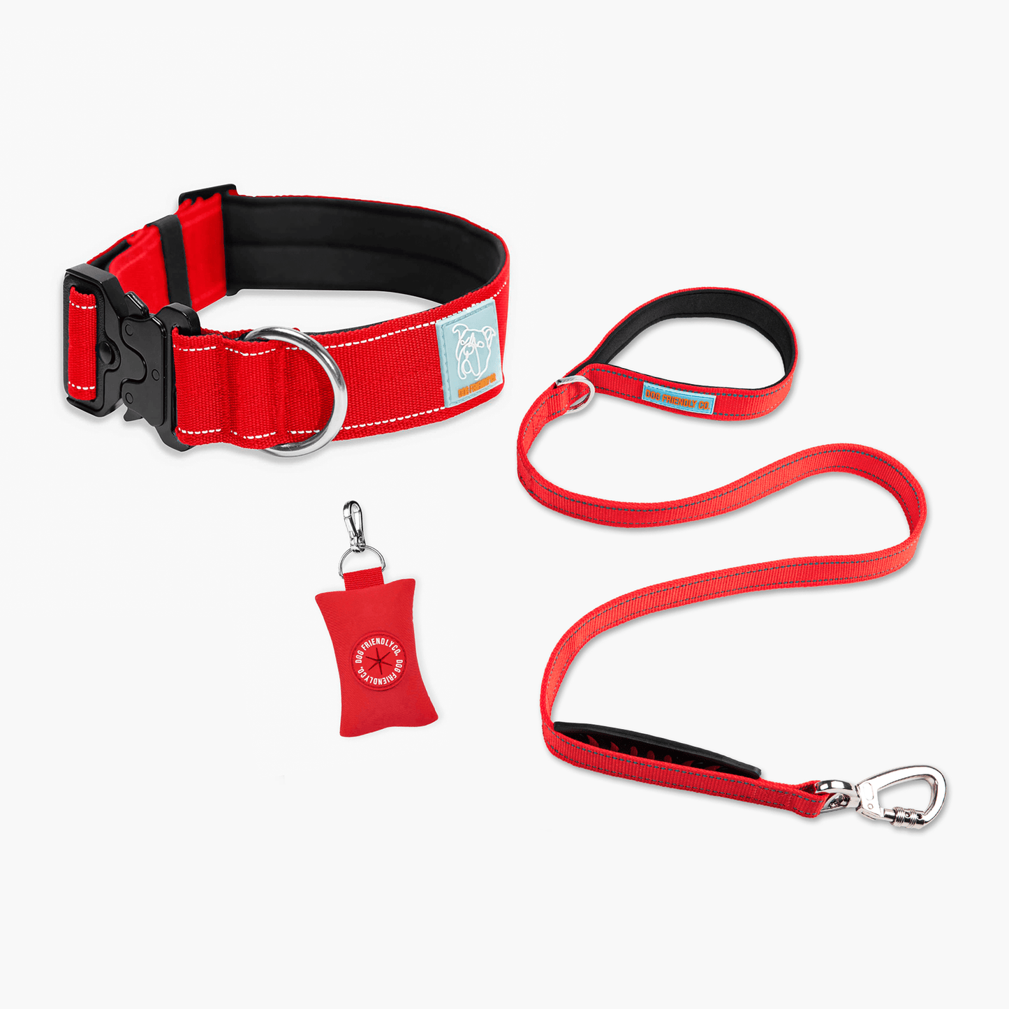 Collar Walk Set - Red